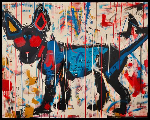 Plakat 76x60,5cm Miejski Pies na Arena.pl