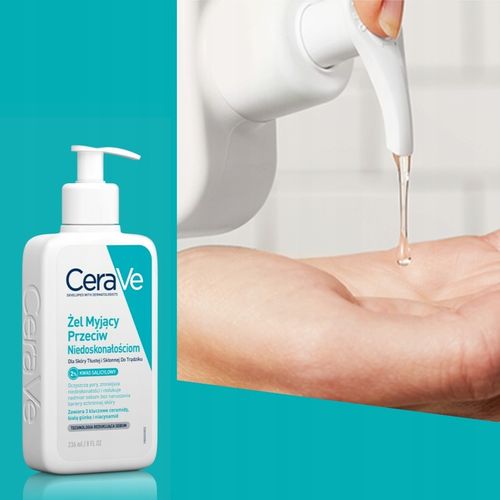 CeraVe Plasterki na niedoskonałości, 2x Żel myjący 236ml + GRATIS na Arena.pl