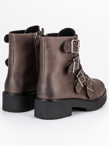 BRĄZOWE BOTKI WORKERY Rozmiar - 40 na Arena.pl