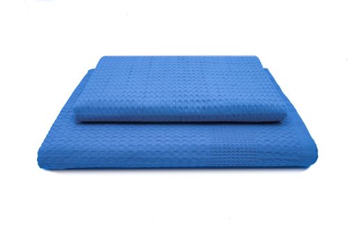 Zestaw dwa ręczniki wafel /gofer w 10 kolorach glicynia na Arena.pl