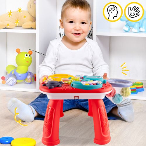 Chodzik Edukacyjny Interaktywny Panel 2w1 Muzyczny Tablica na Arena.pl