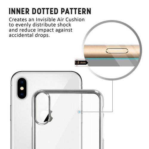 Mercury RING2 - Etui iPhone X (srebrny) na Arena.pl