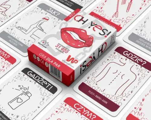 GRY DO SEKSU! Zestaw gier EROTYCZNYCH dla par OH YES! PREZENT DZIEŃ KOBIET na Arena.pl