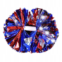 POMPONY SPORTOWE CHEERLEADERKI CZIRLIDERKI CHEERLEADERKA AEROBIK POMPONY