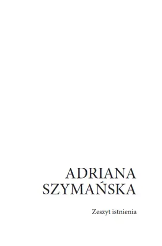 Zeszyt istnienia na Arena.pl