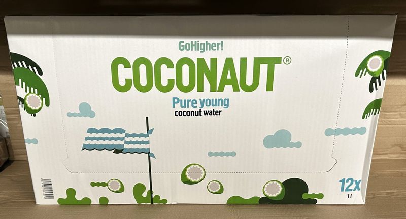 Coconaut Woda kokosowa 1L - karton zdjęcie 1