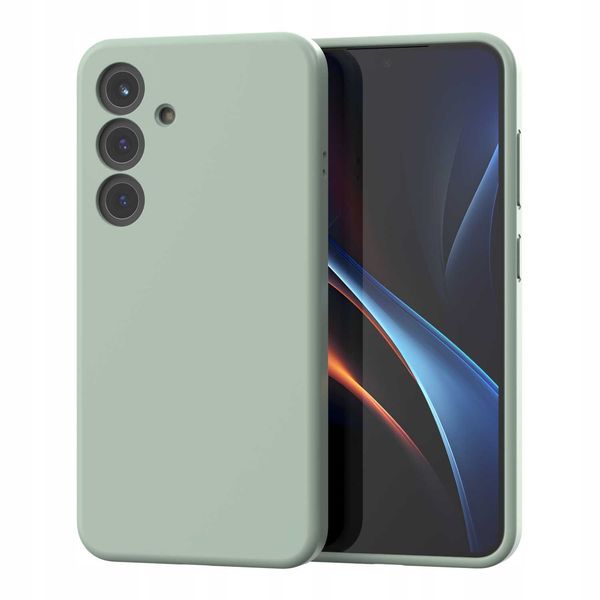 Spacecase Silicone Mag Galaxy S25 Mint zdjęcie 10