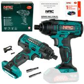 ZAKRĘTARKA UDAROWA AKUMULATOROWA NAC ID-LI-20V AKUMULTISYSTEM 250 NM