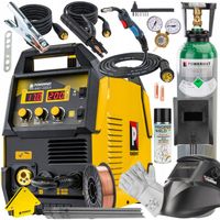 SPAWARKA INWERTEROWA MIGOMAT MIG MAG MMA TIG LIFT 200A IGBT ZESTAW BUTLA