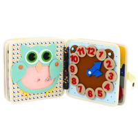 DLA DZIECI ZABAWNA KSIĄŻECZKA FILCOWA