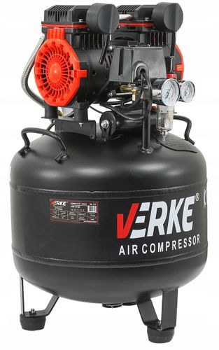 kompresor bezolejowy 38l 2hp 230v verke na Arena.pl