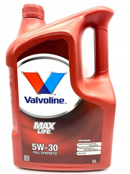 Valvoline Max Life A3/B4 5W30 5L zdjęcie 2
