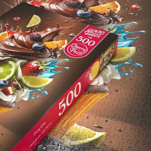 Puzzle 500 elementów. Szalone ciasto 20142 zdjęcie 6