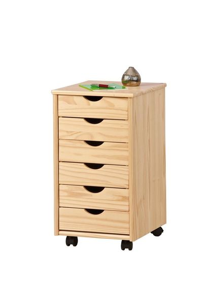 Kontenerek do biurka Nils sosnowy zdjęcie 2