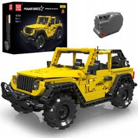 Mould King 15058 Klocki Konstrukcyjne Jeep Wrangler samochód PULL BACK