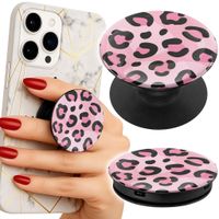 Uchwyt do telefonu Popsocket na palce/stojak RÓŻOWA PANTERKA PANTERA WZORY