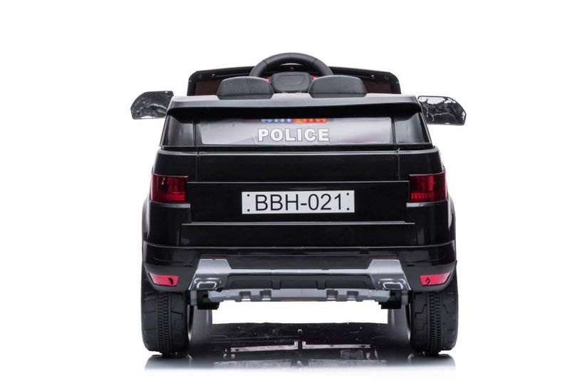 Auto Na Akumulator BBH-021 Policyjne Czarne zdjęcie 3