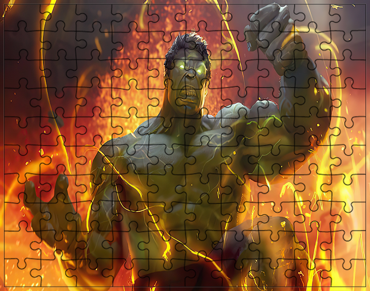 Puzzle Hulk zdjęcie 1