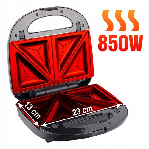 Opiekacz wielofunkcyjny ST250 Eldom 5 w 1 Tosty Grill Gofry Orzeszki na Arena.pl