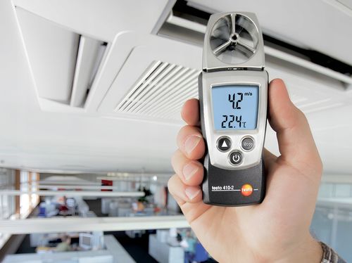 Anemometr Wiatraczkowy Wiatromierz TESTO 410 - 1 na Arena.pl