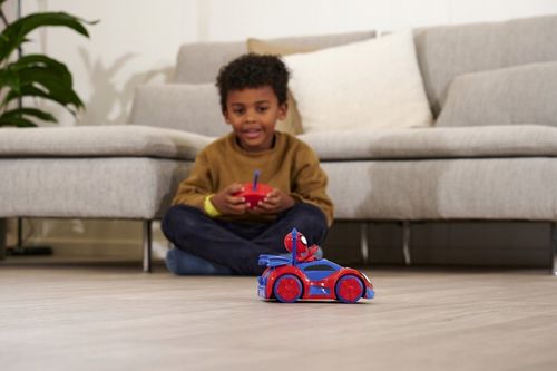 SPIDERMAN ZDALNIE STEROWANY POJAZD SPIDEY'A WEB CRAWLER RC + PILOT DISNEY na Arena.pl