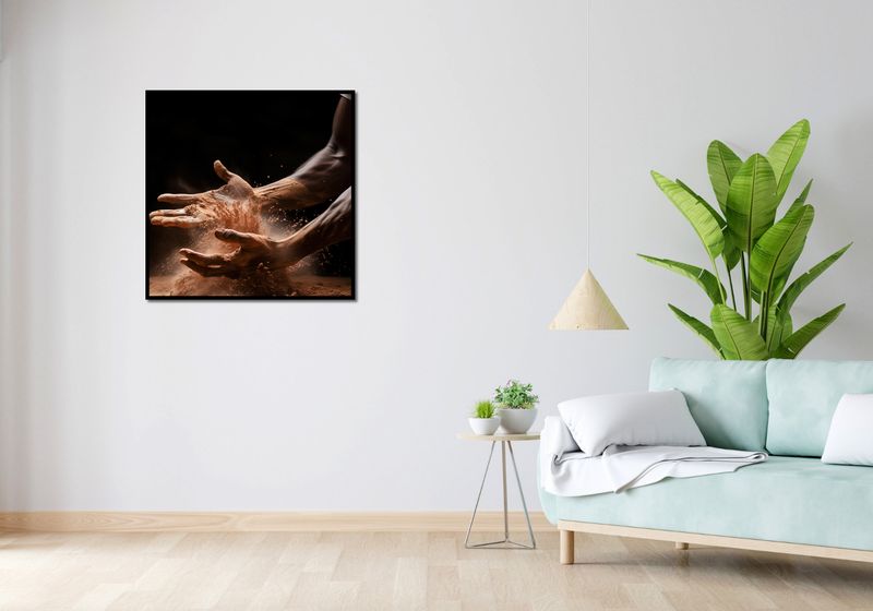 Plakat 80x80cm Taniec Ziemi zdjęcie 4