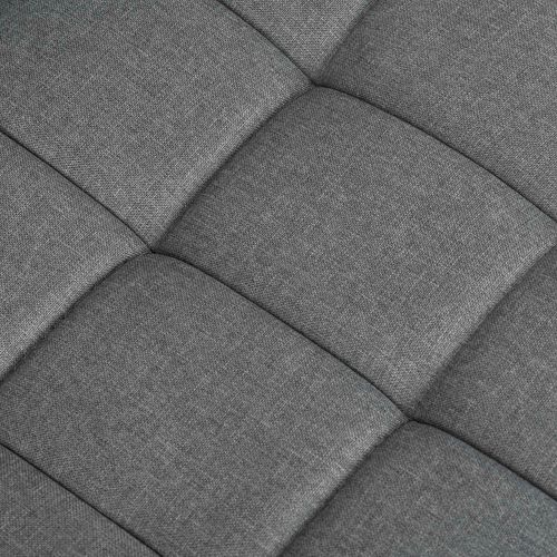 Fotel biurowy materiałowy Benton szary na Arena.pl