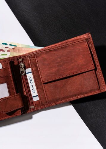 duży, skórzany portfel męski w orientacji poziomej - always wild na Arena.pl