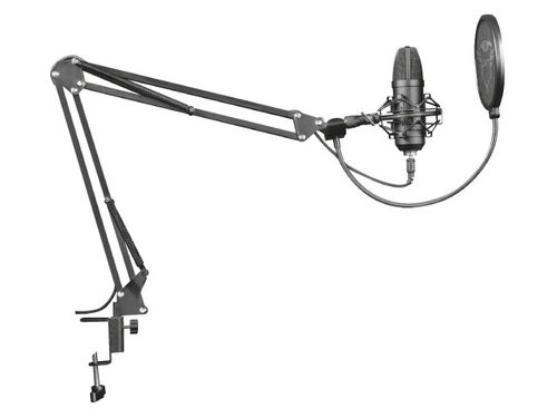 MIKROFON TRUST GXT 252+ EMITA PLUS STREAMING STUDYJNY CZARNY na Arena.pl