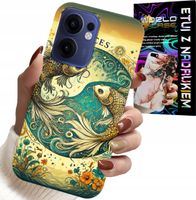 ETUI DO OPPO FIND X5 LITE - ZNAK ZODIAKU, RYBA ASTRONOMIA + FOLIA