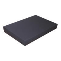 Opakowanie 350x240x40mm - czarny, karton ozdobny (Kopia)