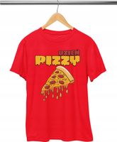 KOSZULKA DZIECIĘCA T-SHIRT - DZIEŃ PIZZY PIZZA NIETYPOWE DNI - S 122-128
