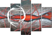 100CM 150CM OBRAZ 5 ELEM TANIEC TONI ŚCIENNY