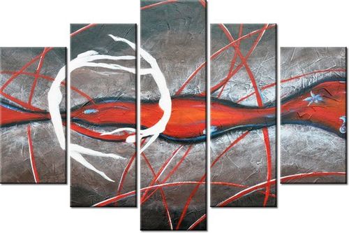 100CM 150CM OBRAZ 5 ELEM TANIEC TONI ŚCIENNY na Arena.pl