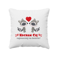 Kocham Cię najmocniej na świecie - poduszka na prezent