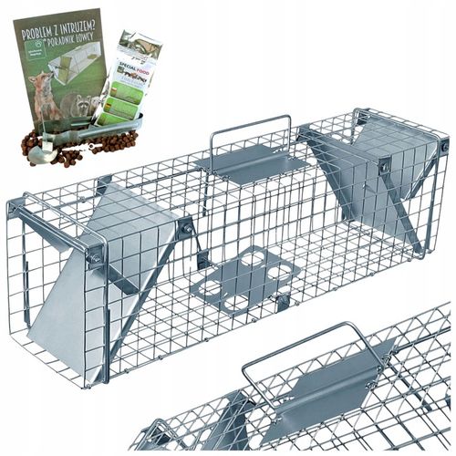 PUŁAPKA ŻYWOŁAPKA NA SZCZURY MYSZY KUNY GRYZONIE SZCZUROŁAPKA ŁAPKA na Arena.pl