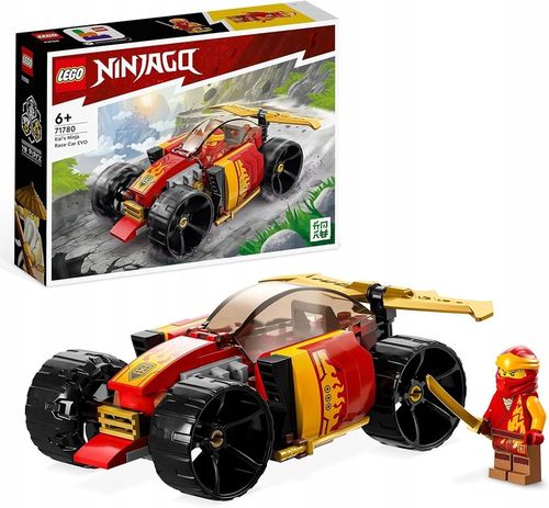 LEGO Ninjago 71784 Odrzutowiec Jay'a EVO 71780 Samochód wyścigowy Kaia EVO na Arena.pl