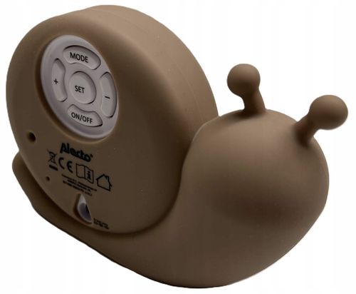 USZKODZONY -- ALECTO ŚLIMAK TRENER SNU 2w1 NAUKA RYTMU DOBY -- USZKODZONY na Arena.pl