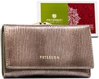 portfel damski skórzany ptn 55020-pr-8331 gray