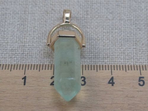 WISIOREK kamień FLUORYT ZIELONY naszyjnik [W1194] na Arena.pl