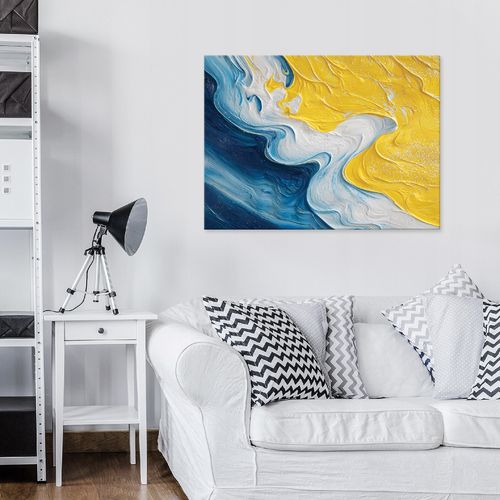 Obraz Na Płótnie Do Sypialni Salonu Abstrakcja 100x70 na Arena.pl