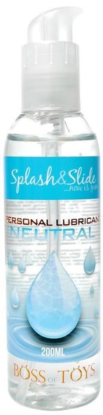 Żel Poślizgowy Splash & Slide - Neutral 200 Ml zdjęcie 1