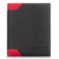 portfel męski paolo peruzzi skórzany rfid in-16-red