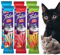 PRZYSMAK DLA KOTA KABANOSY paluszki mix smaków DR ZOO Sticks ZESTAW 6x40g