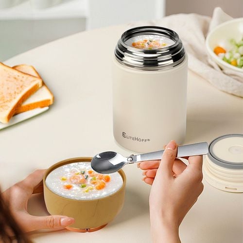 termos obiadowy 1050ml z miską i składaną łyżką e-8248 na Arena.pl