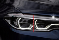 Światłowód LED DRL lampy reflektorów przód BMW G30 G38 LED (17-19) Prawy