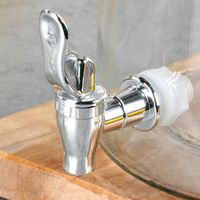 Słój NA NAPOJE słoik dystrybutor do napojów szklany z kranem kranikiem 8L