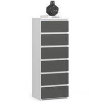 KOMODA CL6 PK BIAŁA / SZARA