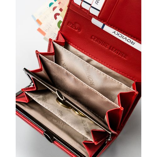 duży, lakierowany portfel damski ze skóry naturalnej i ekologicznej na Arena.pl