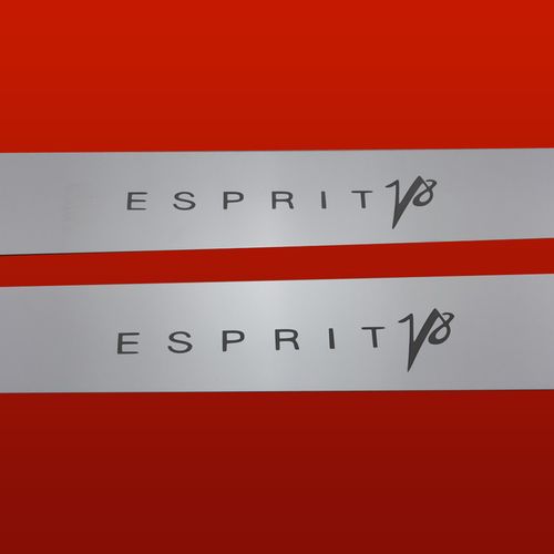 Listwa progowa LOTUS ESPRIT  ESPRIT V8 Stal nierdzewna 304 połysk 2szt na Arena.pl